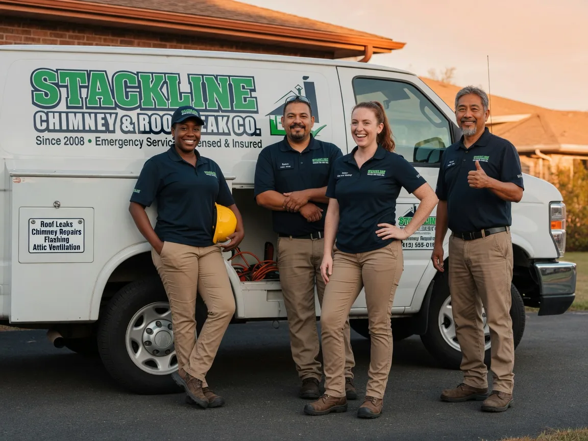 Chimney flashing repair company in Brimley, MI